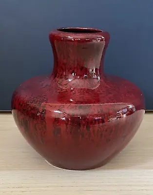 Buy Howsons Hanley 1910-1920 Bulbous Flambe Vase Signed 'HOWSONS HANLEY ENGLAND' • 149.99£