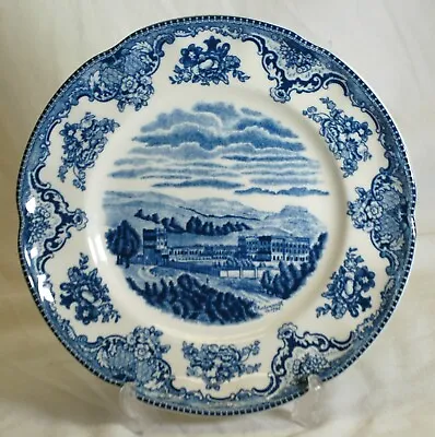 Buy Johnson Brothers Britain Castles Chatsworth In 1792 Blue Salad Plate England B • 21.09£