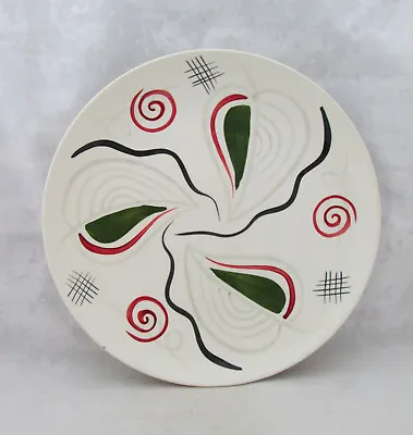 Buy Vintage Wade Royal Victoria Pottery Retro Dinner Plate, Leaf Design C1950’s • 2.99£