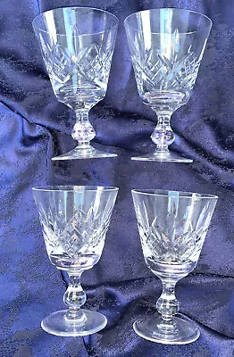 Buy Stuart Crystal Glengarry Low Champagne Glasses(4) 5fl Oz Pre-owned 2nd Quality • 18£