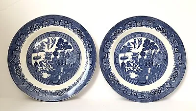 Buy Solian Ware Willow Dinner Plates, Set Of Two • 34.10£
