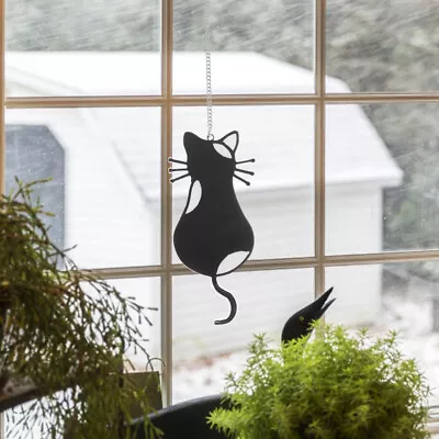 Buy Yellow Cat Suncatcher For Window - Stained Glass Hanging Ornament • 10.69£