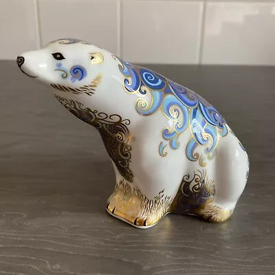 Buy ❄️🐻‍❄️ Royal Crown Derby Polar Bear Paperweight Rare Ltd Imari Big 🐻‍❄️❄️ • 69.99£
