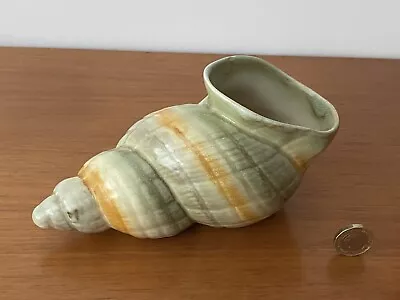 Buy Vintage Shorter & Son Pottery Sea Shell Vase/planter • 12.50£
