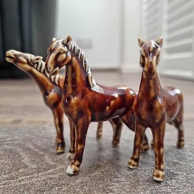Buy Vintage Ceramic Horse Set • 0.99£