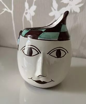 Buy Quirky Ceramic Face Pot: Signed P B Muel: Spanish Potter: Ex Cond • 7.50£