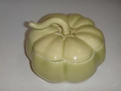 Buy MATCERAMICA Ceramic Pottery Green Pumpkin Bowl With Lid MADE  IN PORTUGAL • 24£