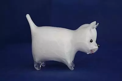 Buy Langham Glass Hand-made Crystal White Westie West Highland Terrier - New & Boxed • 49.95£