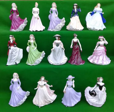 Buy Royal Worcester - Les Petites - Selection Of Fine Bone China Figurines. • 14.99£