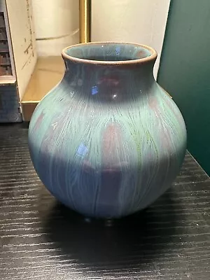Buy Pilkington's Royal Lancastrian Vase With Turquoise Glaze - Excellent Condition • 125£