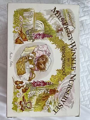 Buy Vintage Mrs Tiggy-Winkle Nursery Set By Wedgwood (Unused) • 10£