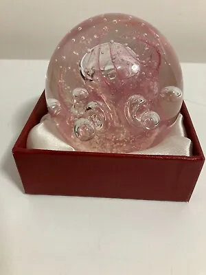 Buy Pink With Bubbles Paperweight • 8£