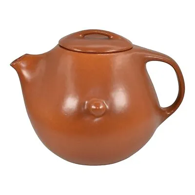 Buy Roseville Raymor Pumpkin 1952 Mid Century Art Pottery Coffee Pot 176 • 141.96£