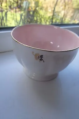Buy Queen Anne Sugar Bowl Fine Bone China 2nd Quality Pink Vintage British • 11.50£