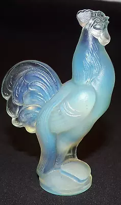 Buy SABINO PARIS France Opalescent ART GLASS Small ROOSTER FIGURINE SCULPTURE 3.75 T • 76.71£