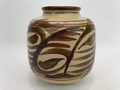 Buy Bullers Studio Pottery Handmade Vase - 254 Agnete Hoy Vintage Mid Century • 49.99£