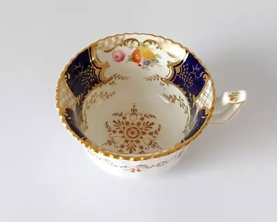 Buy Antique Coalport Imari ~ Tea Cup  With Scalloped Edges • 4.99£