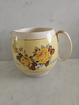 Buy Floral Sadler Pottery Milk Jug. 5  High. Staffordshire  England ❤️🇬🇧 • 7.99£