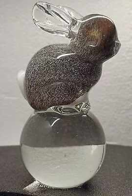 Buy Vintage Langham Glass Rabbit Figure   • 7.99£