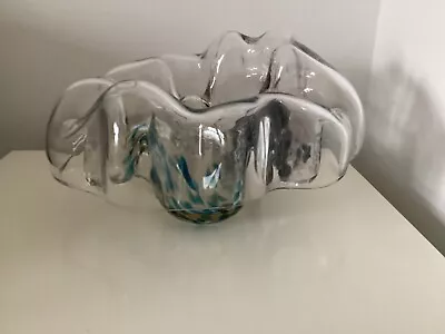 Buy Riihimaki Moon Walk Glass Abstract Bowl • 300£