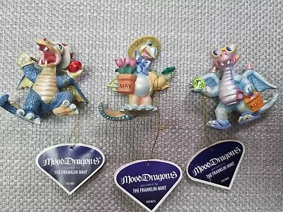 Buy 3 Franklin Mint Mood Dragons. Limited Additions, MAY. JULY, AUGUST. • 0.99£
