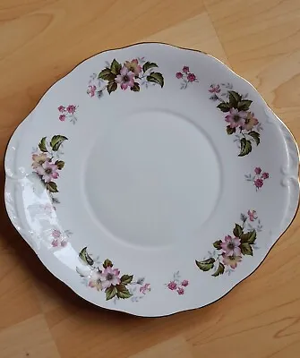 Buy Queen Anne Bone China Pink Floral Design, Serving Plate / Platter • 6£