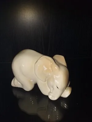 Buy Lomonosov Sleeping Baby Elephant Porcelain Figurine Made In Russia. • 16.99£