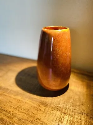 Buy Vintage 1930’s Byzanta Ware Orange Lustre Vase • 43.22£