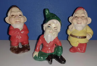 Buy BECKWOOD Pottery GNOME + 2 Others (unmarked But Probably Beckwood) • 30£