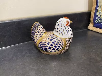 Buy Royal Crown Derby English Bone China Paperweight Chicken Hen 2nd Quality  • 34.99£