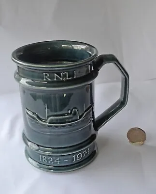 Buy Holkham Pottery Ltd. Ceramic Mug To Celebrate RNLI 150th Anniversary 1924-1974 • 7.99£