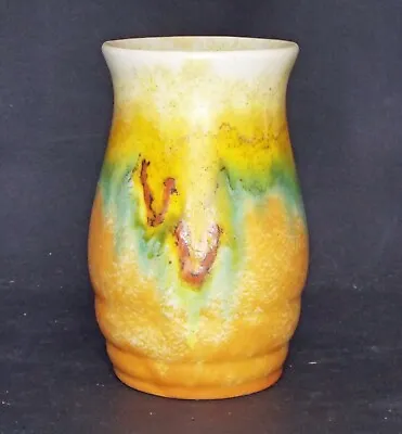 Buy Crown Ducal Mottled Drip Ware Vase • 29.99£