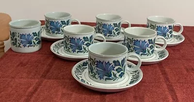 Buy 6 Midwinter Stonehenge Caprice Duos, Cups & Saucers + Sugar Bowl  • 15£