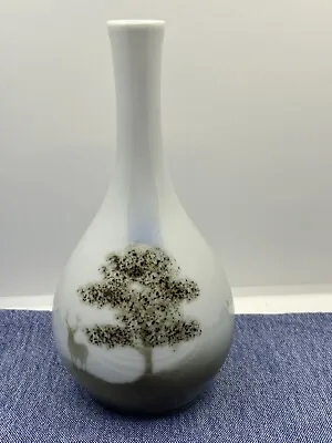 Buy Vintage Highbank Porcelain-Stag In Mist-Bottle Vase-Scottish 16.5 Cm High • 9.99£