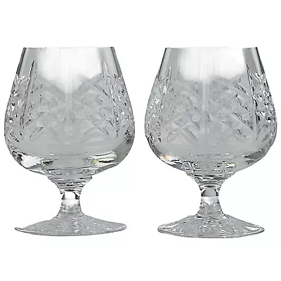 Buy Edinburgh Crystal, Highland, 2 X Brandy Glasses • 25£