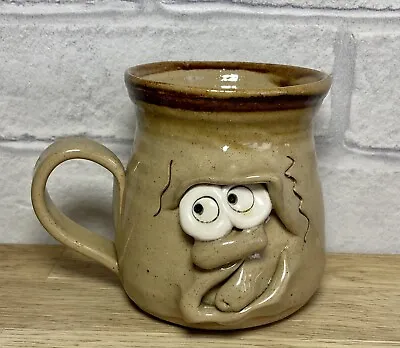 Buy Pretty Ugly Pottery Coffee Mug Cup Face Glazed Stoneware Made In Wales Funny • 9.99£