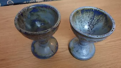 Buy Pair Of Welsh Porthmadog Pottery Vases, Used, Good Condition • 9£