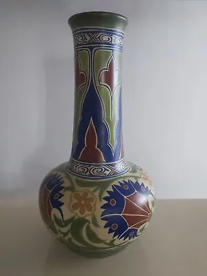 Buy Edwardian C1910 James Plant, Hanley, Arts And Crafts Monumental Pottery Vase  • 160£