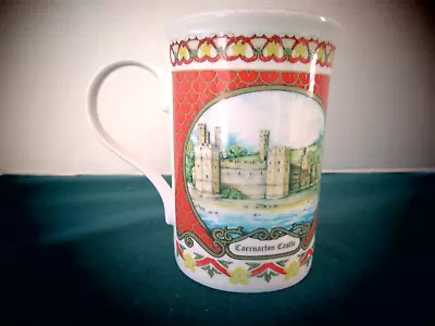 Buy James Sadler Mug Caernarfon Castle Wales Bone China Coffee Tea • 14.16£