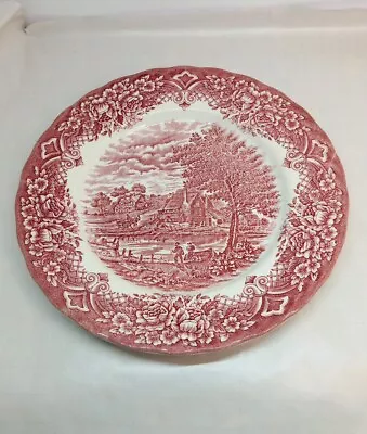 Buy 10  Grindley Red And White Homeland Dinner Plate Vintage • 8.99£