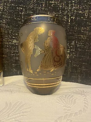 Buy French Inspired Gold Glass Vase • 40£