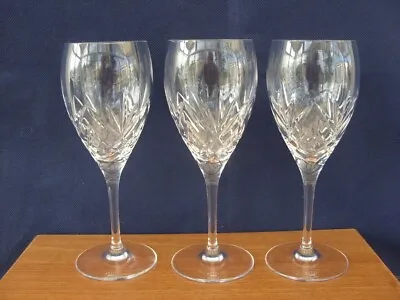 Buy 3 X Royal Doulton  Juliette  Crystal Wine Glasses • 28.99£