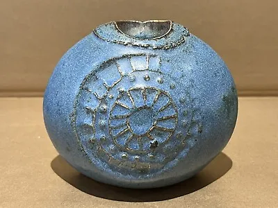 Buy Studio Pottery Pebble Vase - Rooke / Wallwork / Fournier Style • 58£