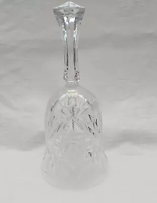 Buy Lead Crystal Glass Bell - German - Star Design - 17cm Height (B) • 6£