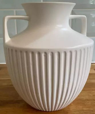 Buy Mid Century 60's Hornsea Classic  Ribbed Vase Alan Luckham ? • 10£