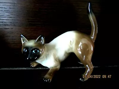 Buy 1 X CHINA SIAMESE CAT - Approx. 5 1/2  Tall At The Tail X 6  Long - ANIMALS  • 7.99£