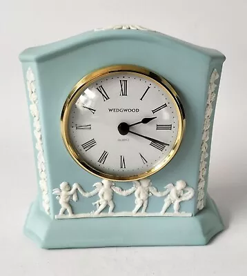 Buy Wedgwood Jasperware Turquoise Nankin Clock Limited Edition • 250£