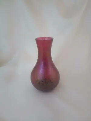 Buy Royal, Brierley, Studio Range Irredescent Purple Vase • 28£