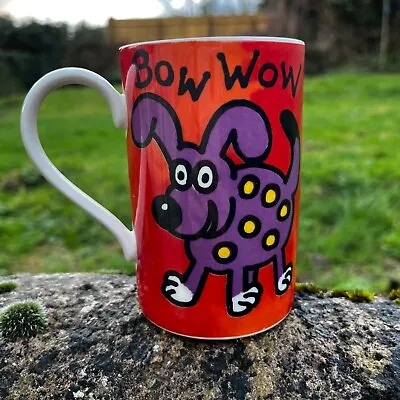 Buy Dunoon Stoneware Doggies Red Dog Mug Cup  By Jane Brookshaw Grrr Bow Wow • 8.99£
