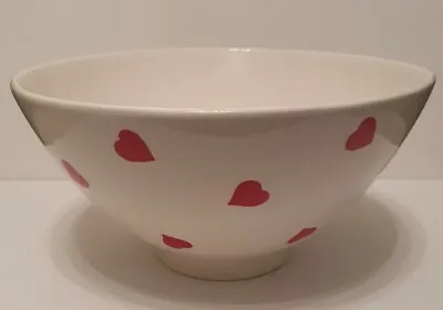 Buy Rare Obrarte Ceramica Portugal Serving Bowl With Hearts Made In Portugal • 20£